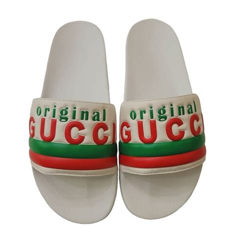 gucci soides|Gucci original slides.